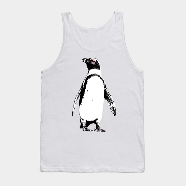 African Penguin Colour Tank Top by AnthonyZed